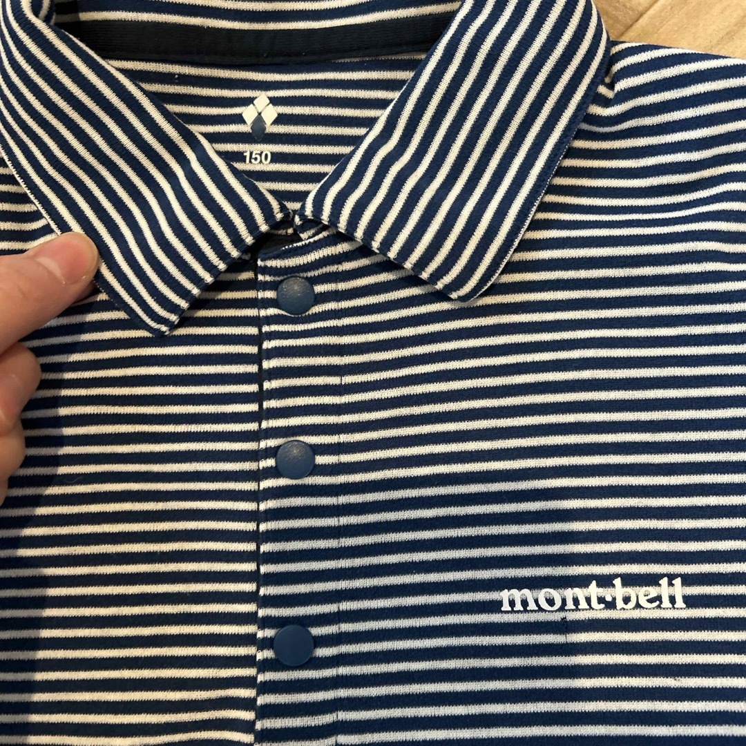 mont bell(モンベル)のmont-bell ポロシャツ 150 キッズ/ベビー/マタニティのキッズ服男の子用(90cm~)(Tシャツ/カットソー)の商品写真