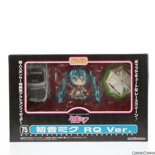 ねんどろいど 075 初音ミク RQ Ver.(黒) 初音ミク 完成品 可動フィギュア Studie GLAD BMW Z4 第2期個人スポンサー特典 StudieGLADR@cing/グッドスマイルレーシング(アニメ/ゲーム)