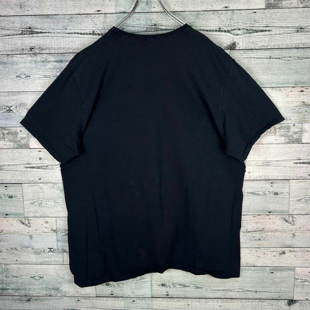 スポンジボブ キャラクタープリント キャラ集結 Tシャツ 美品 ブラック XXL レディースのトップス(Tシャツ(半袖/袖なし))の商品写真