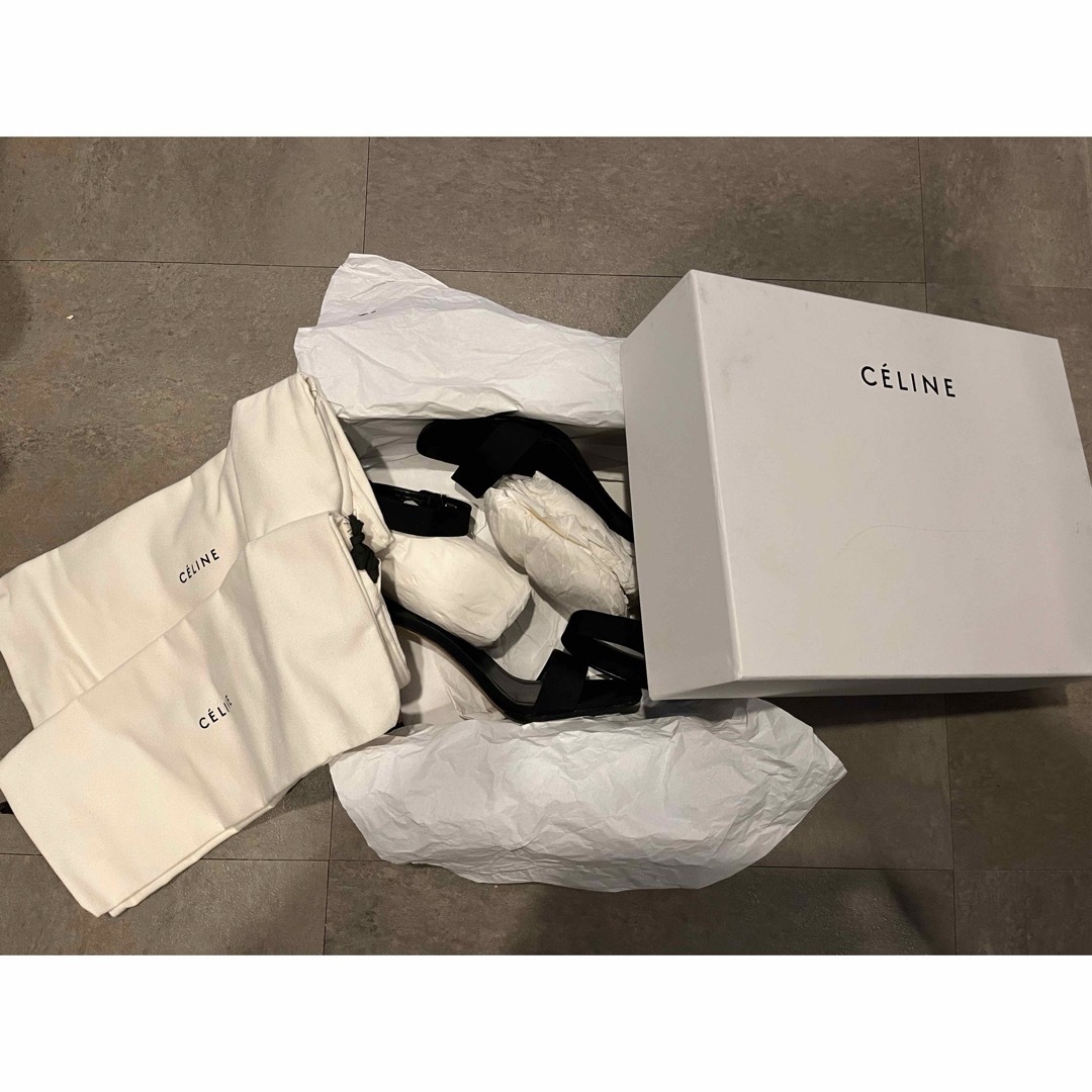 CELINE - 【未使用に近い】CELINE（セリーヌ）アイコンサンダル