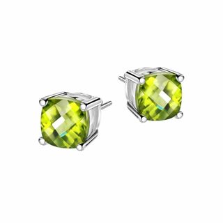 人気商品Michooyel 誕生石 8月 1.5ct ペリドット イヤリング(その他)