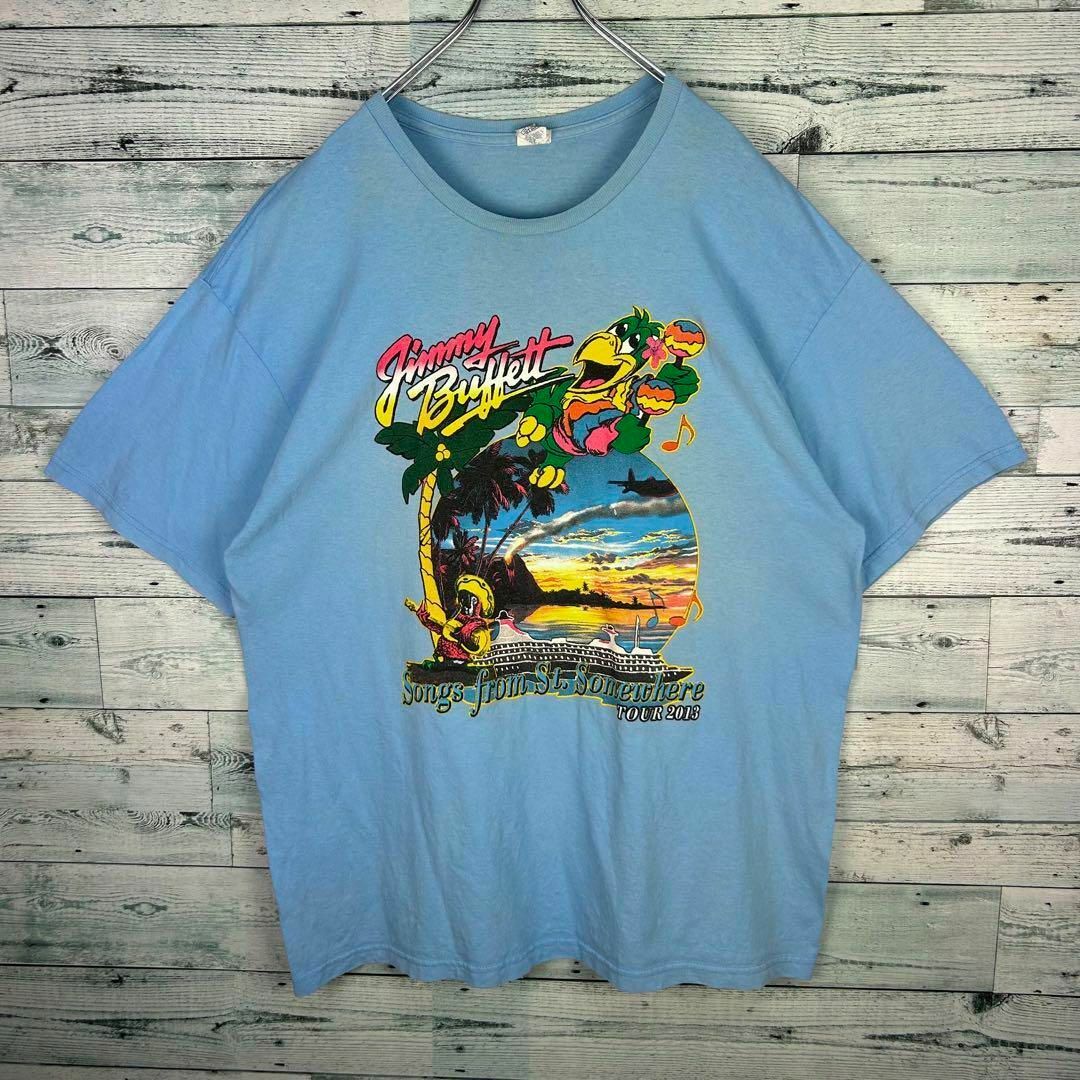 ヴィンテージ メキシコ製 キャラクタープリント 両面プリント Tシャツ XXL メンズのトップス(Tシャツ/カットソー(半袖/袖なし))の商品写真