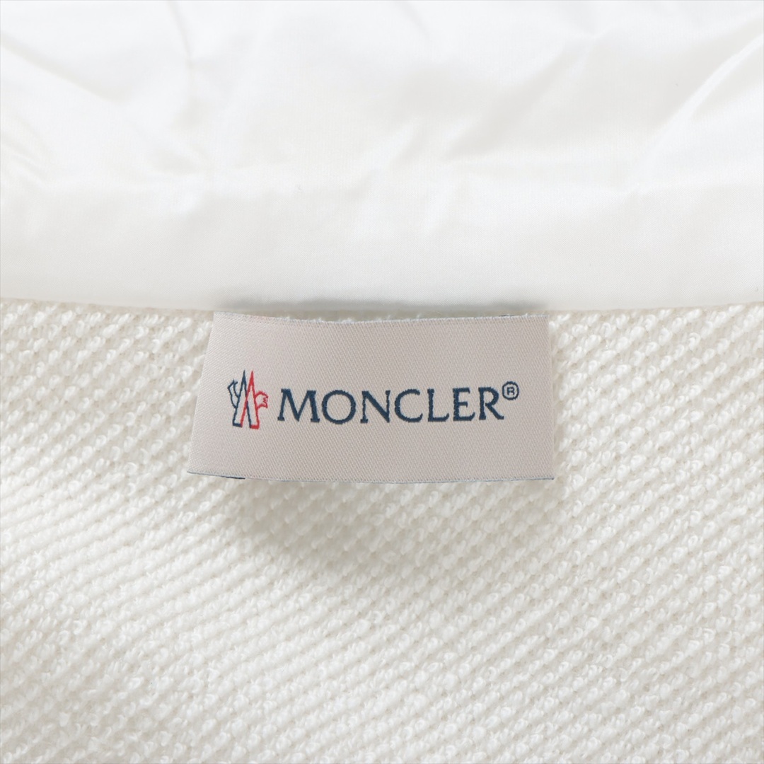 MONCLER(モンクレール)のモンクレール MAGLIA コットン×ナイロン S ホワイト レディース レディースのジャケット/アウター(その他)の商品写真