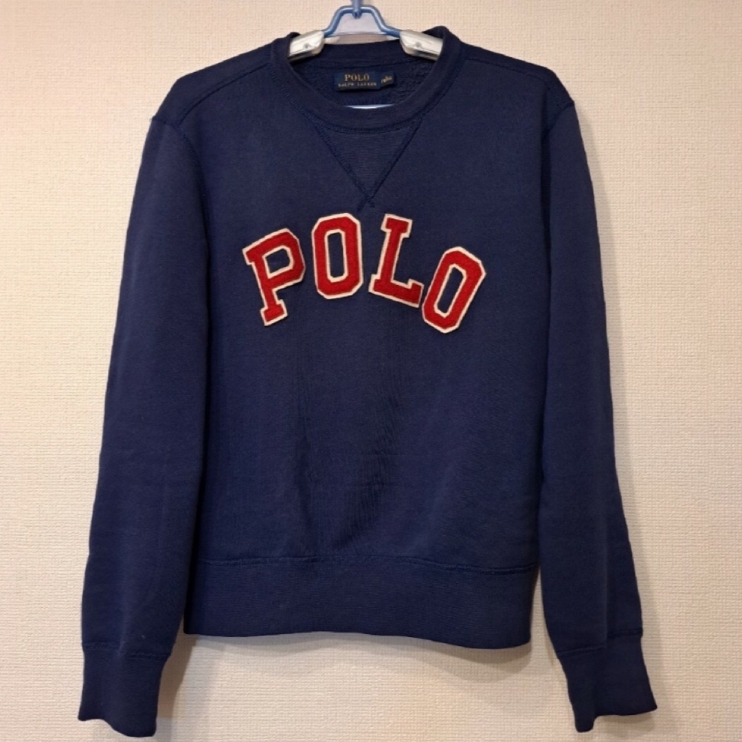 POLO RALPH LAUREN(ポロラルフローレン)のポロラルフローレン　ビッグロゴ　トレーナー　スウェット　ネイビー メンズのトップス(スウェット)の商品写真