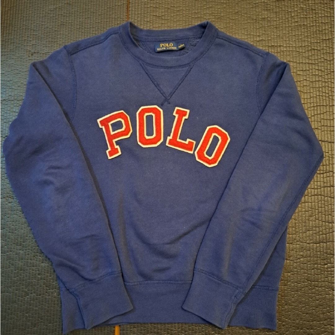 POLO RALPH LAUREN(ポロラルフローレン)のポロラルフローレン　ビッグロゴ　トレーナー　スウェット　ネイビー メンズのトップス(スウェット)の商品写真