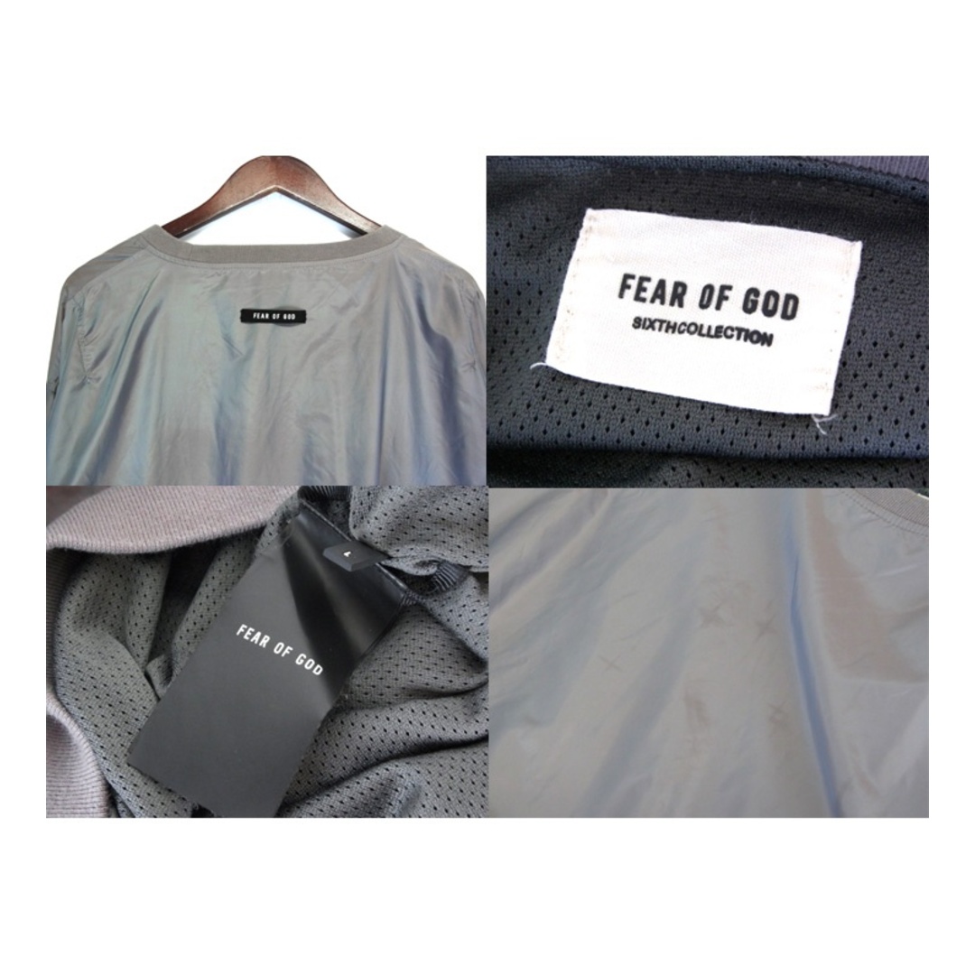 FEAR OF GOD(フィアオブゴッド)のフィア オブ ゴッド FEAR OF GOD ■ 【 SIXTH COLLECTION 】 6TH コレクション ナイロン ロングスリーブ カットソー 32620 メンズのトップス(Tシャツ/カットソー(七分/長袖))の商品写真