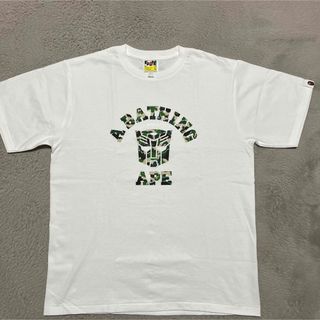 アベイシングエイプ(A BATHING APE)のAPE × TRANSFORMERS CAMO tシャツ　BAPE KAWS(Tシャツ/カットソー(半袖/袖なし))