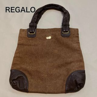 レガロ(REGALO)のREGALO レガロ　トートバッグ　ブラウン(トートバッグ)