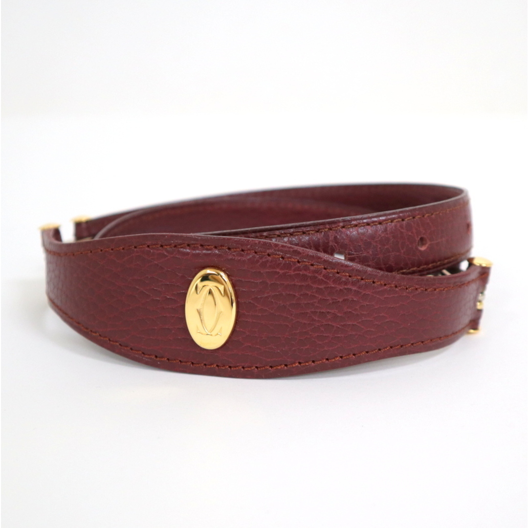 Cartier - 【Cartier】カルティエ ベルト ボルドー レザー9412-3150/ik0198