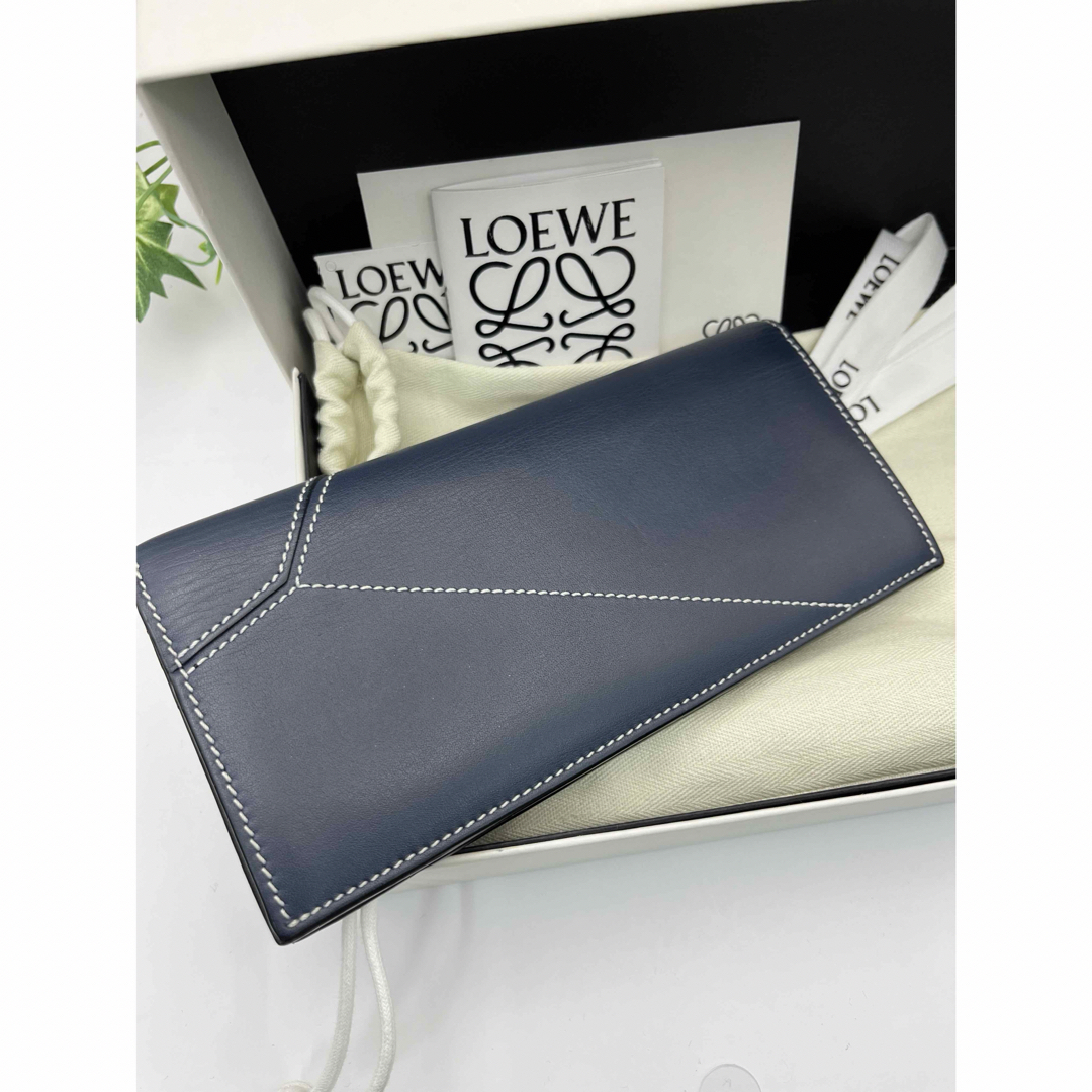 LOEWE(ロエベ)の【美品】LOEWE ロエベ パズル ステッチ ロング ホリゾンタル ウォレット メンズのファッション小物(長財布)の商品写真