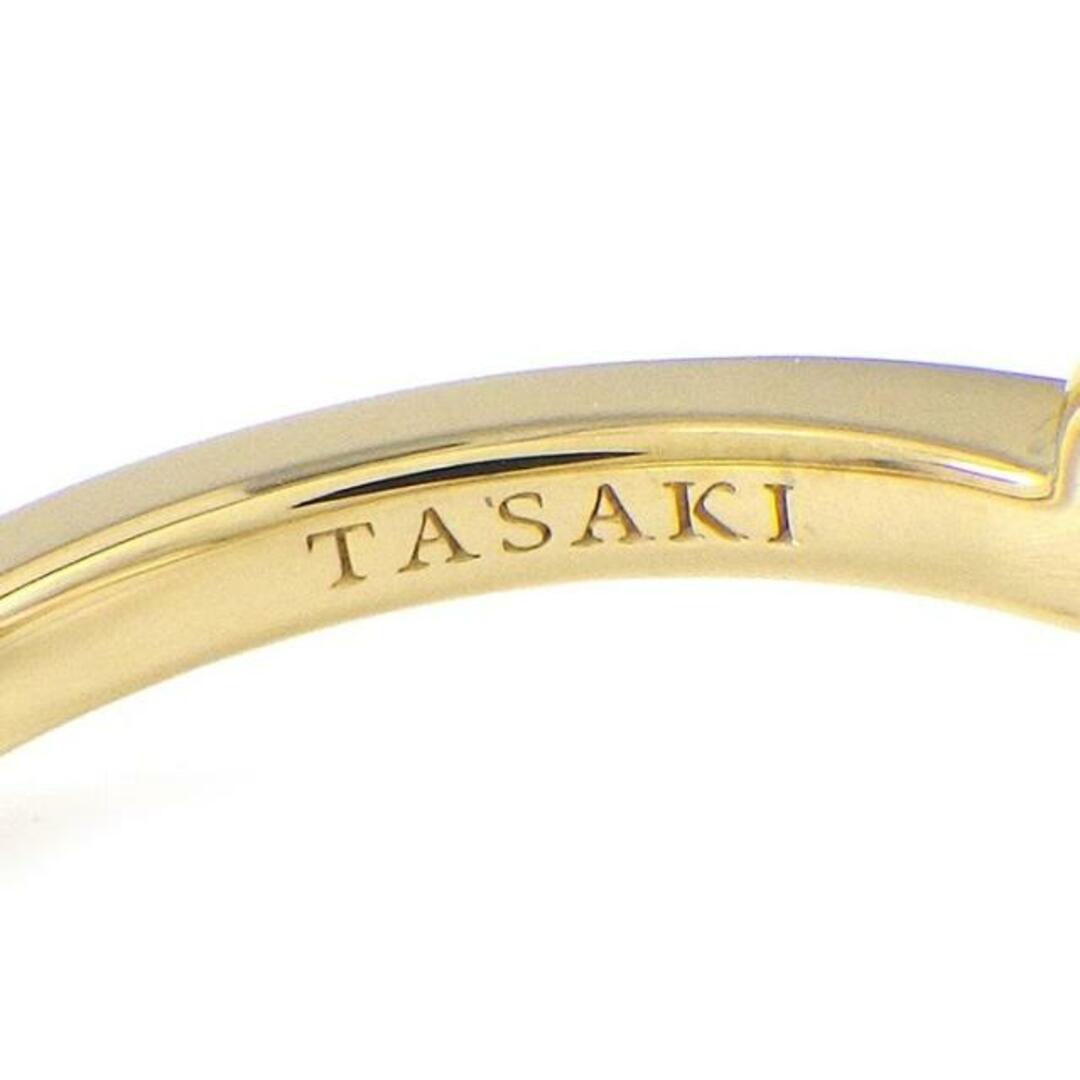 TASAKI(タサキ)のタサキ 田崎真珠 TASAKI リング デインジャー ハート トゲ ソーンズ パヴェ ダイヤモンド 計0.12ct K18YG 11号 【中古】 レディースのアクセサリー(リング(指輪))の商品写真