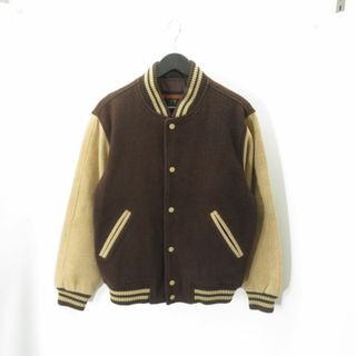  60s McGREGOR STADIUM JACKET G13-23505 BROWN Size-L(スタジャン)