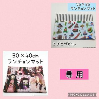 No.334 ランチョンマット 25×35cm こびとづかん 白(キッチン小物)