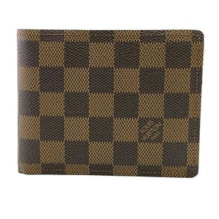 ルイヴィトン(LOUIS VUITTON)のルイヴィトン LOUIS VUITTON 二つ折り財布
 ダミエ ポルトフォイユ･フロリン  N60011 ブラウン(折り財布)