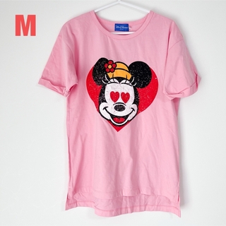 ディズニー(Disney)の東京ディズニーランド ハート ミニー ミッキー Tシャツ(Tシャツ(半袖/袖なし))