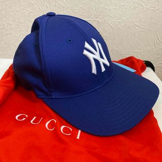 Gucci - GUCCI x MLB グッチ ベースボールキャップ 新品未使用 正規品