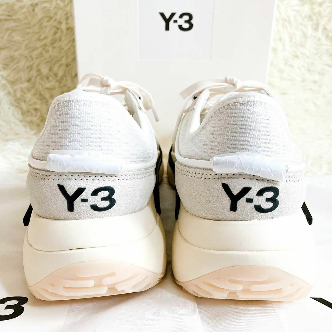 Y-3(ワイスリー)の【箱付き未使用品】Y-3 ワイスリー   厚底スニーカー   ロゴ　25㎝ レディースの靴/シューズ(スニーカー)の商品写真