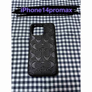 コーチ(COACH)の🌈【iPhone 14promax】COACH レザーケース(iPhoneケース)