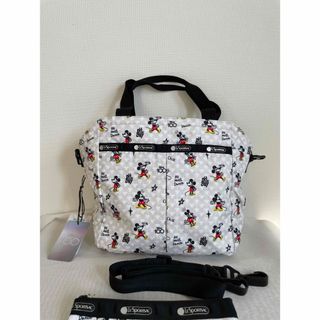 レスポートサック(LeSportsac)のレスポートサック ディズニー　ミッキ　2WAY ハンドバッグ ショルダーバッグ(ショルダーバッグ)