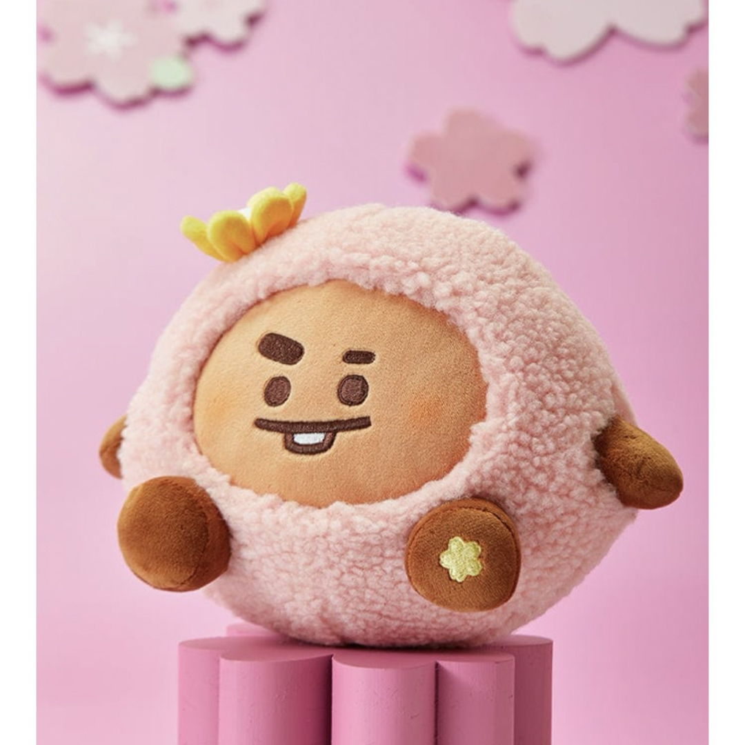 BT21(ビーティーイシビル)のBT21 SPRING DAYS EDITION ぬいぐるみ SHOOKY エンタメ/ホビーのタレントグッズ(アイドルグッズ)の商品写真