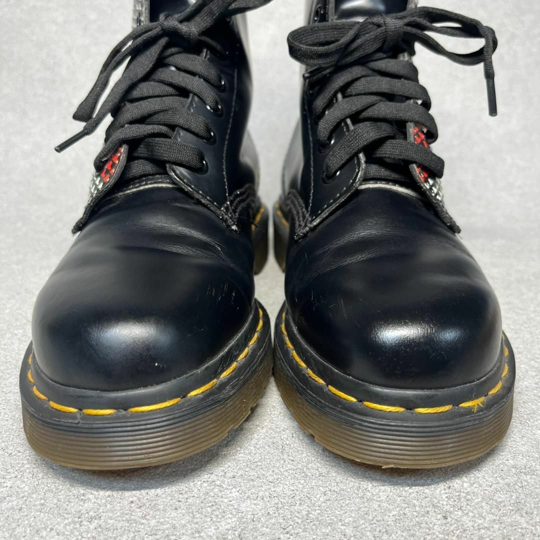 Dr.Martens(ドクターマーチン)のドクターマーチン 8ホール ブーツ 23.5cm相当 ユニオンジャック 黒 ♫ レディースの靴/シューズ(ブーツ)の商品写真