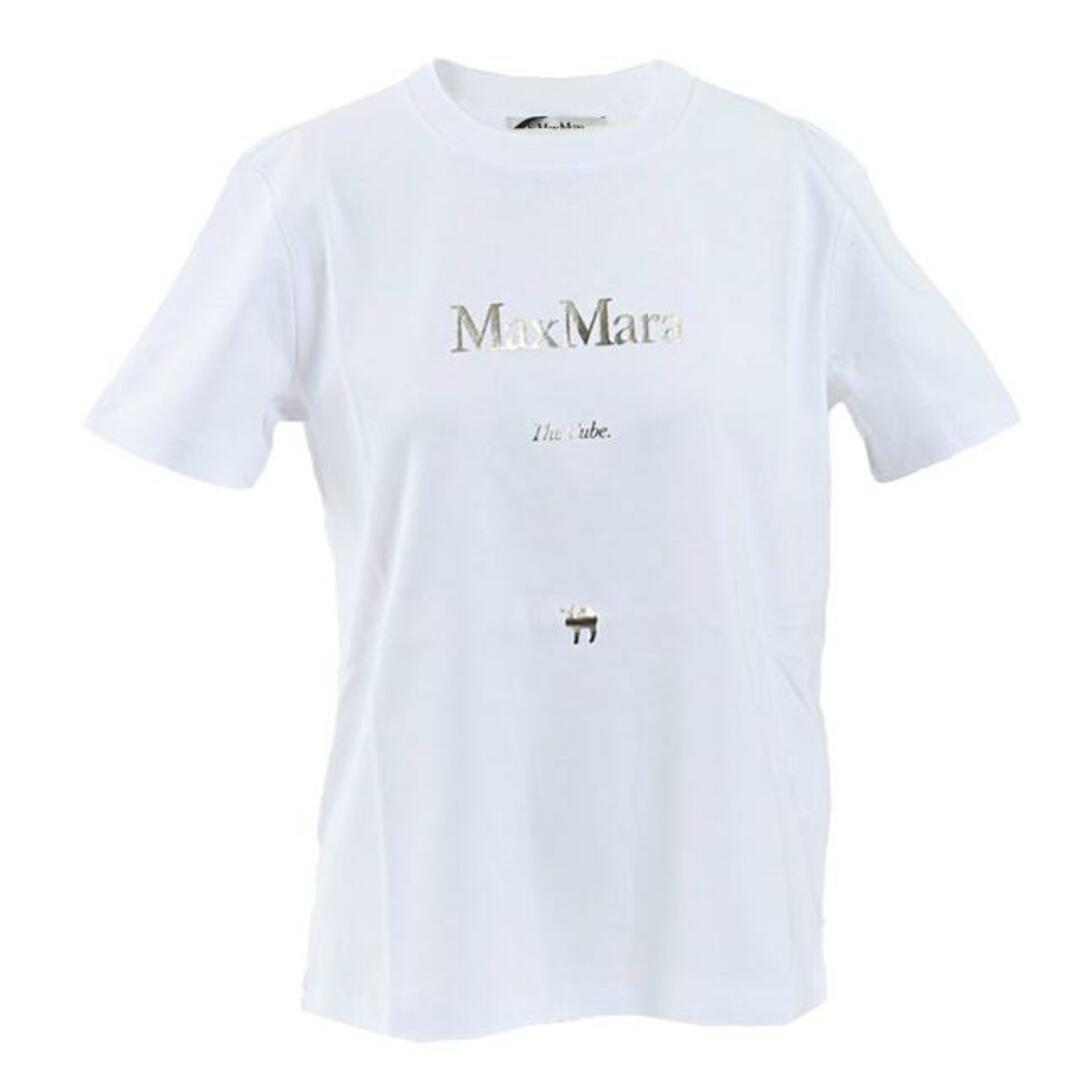 Max Mara(マックスマーラ)のエス マックスマーラ S MAX MARA Tシャツ QUIETO 24199710116 001 ホワイト 2024SS レディース ホワイト レディースのトップス(Tシャツ(半袖/袖なし))の商品写真