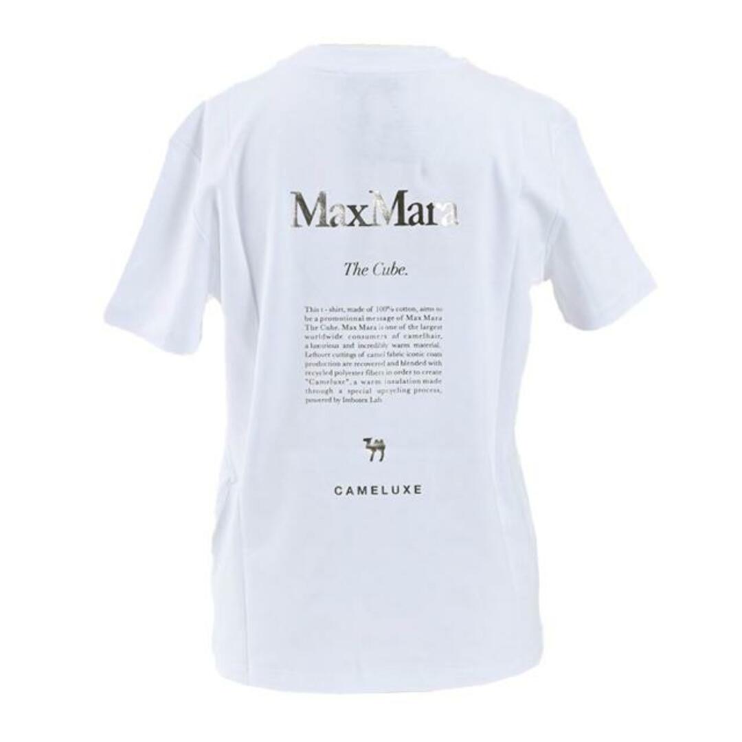 Max Mara(マックスマーラ)のエス マックスマーラ S MAX MARA Tシャツ QUIETO 24199710116 001 ホワイト 2024SS レディース ホワイト レディースのトップス(Tシャツ(半袖/袖なし))の商品写真