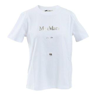 マックスマーラ(Max Mara)のエス マックスマーラ S MAX MARA Tシャツ QUIETO 24199710116 001 ホワイト 2024SS レディース ホワイト(Tシャツ(半袖/袖なし))