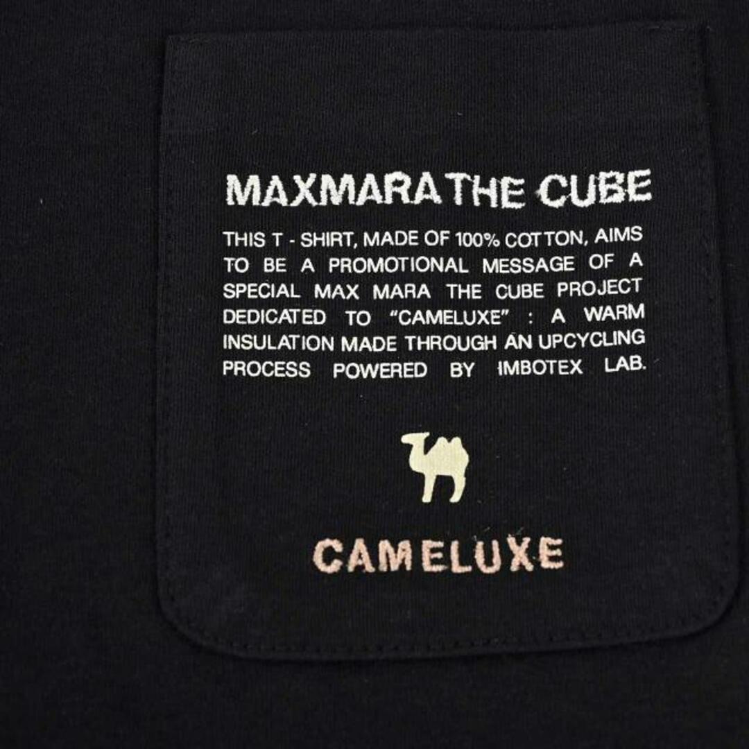 Max Mara(マックスマーラ)のエス マックスマーラ S MAX MARA Tシャツ SAX 24199710216 019 ブラック 2024SS レディース ブラック M（3000044759） レディースのトップス(Tシャツ(半袖/袖なし))の商品写真