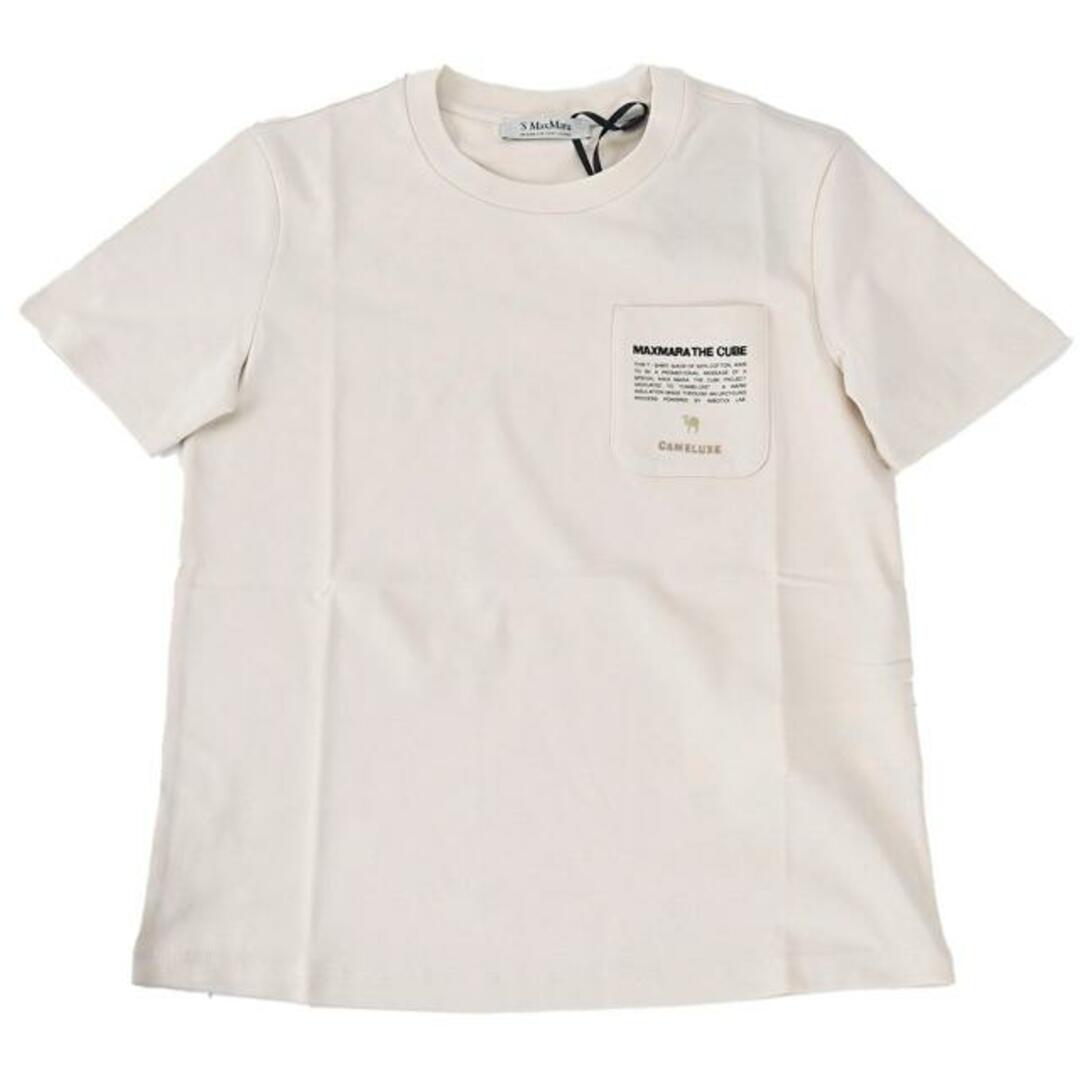 Max Mara(マックスマーラ)のエス マックスマーラ S MAX MARA Tシャツ SAX 24199710216 016 ベージュ 2024SS レディース ベージュ S（3000044753） レディースのトップス(Tシャツ(半袖/袖なし))の商品写真