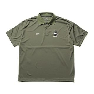 F.C.R.B. - 24ss fcrb「S/S BAGGY POLO」カーキ XL 新品