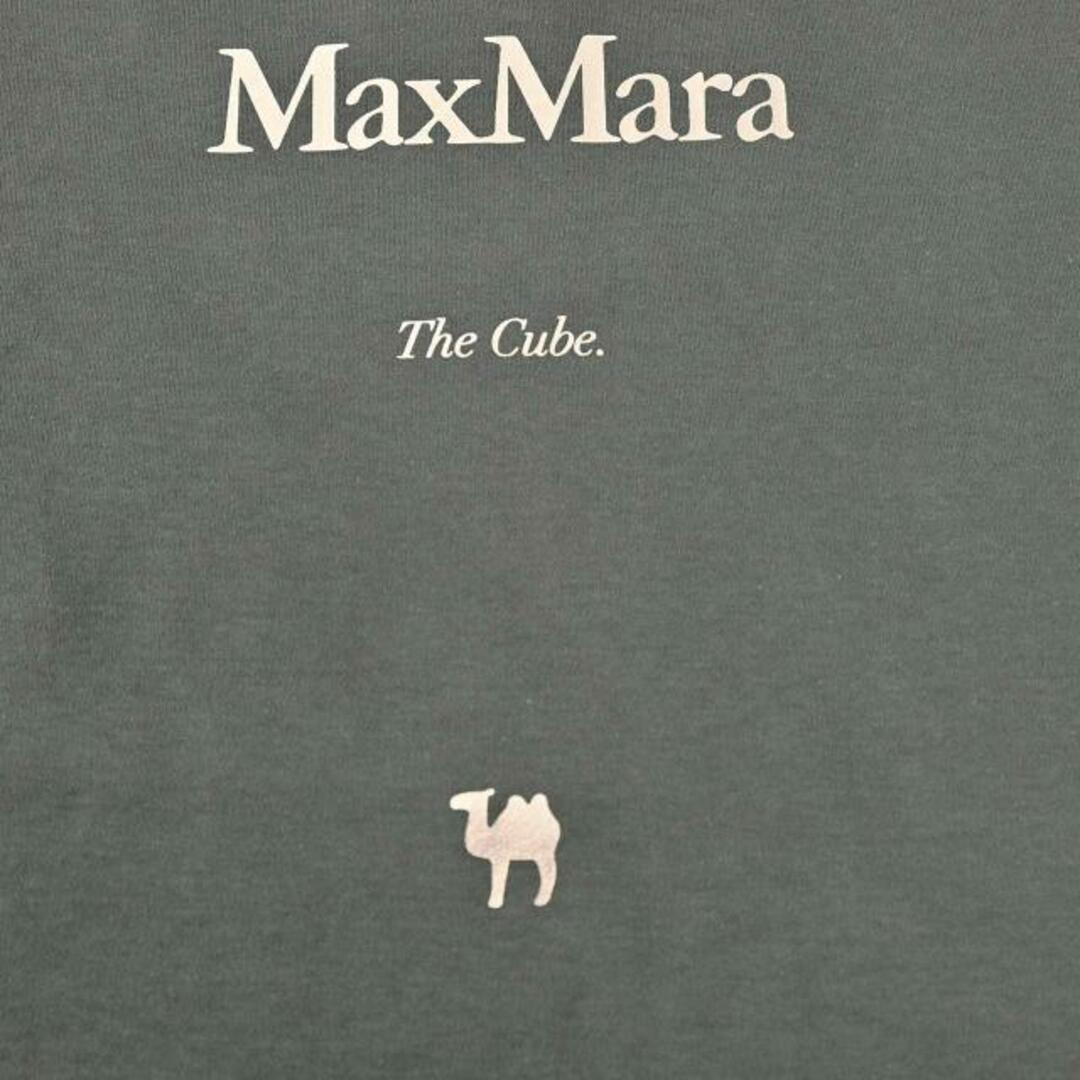 Max Mara(マックスマーラ)のエス マックスマーラ S MAX MARA Tシャツ QUIETO 24199710116 015 グリーン 2024SS レディース グリーン レディースのトップス(Tシャツ(半袖/袖なし))の商品写真