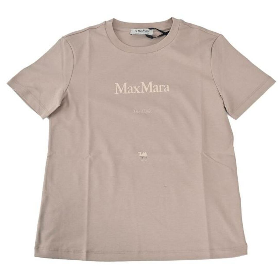Max Mara(マックスマーラ)のエス マックスマーラ S MAX MARA Tシャツ QUIETO 24199710116 014 ベージュ 2024SS レディース ベージュ XL（3000044738） レディースのトップス(Tシャツ(半袖/袖なし))の商品写真