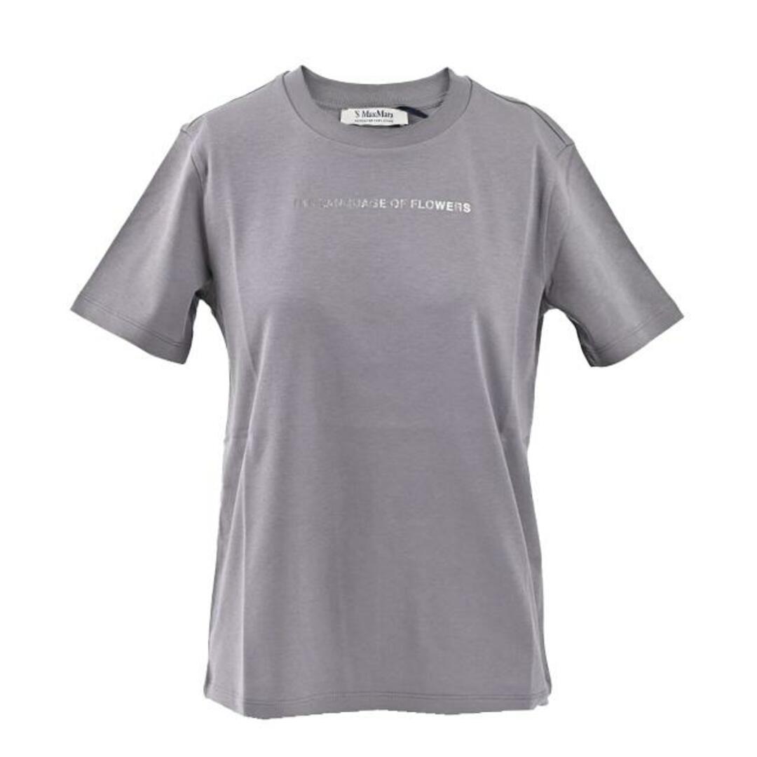 Max Mara(マックスマーラ)のエス マックスマーラ S MAX MARA Tシャツ QUIETO 24199710116 012 グレー 2024SS レディース グレー Ｌ（3000044732） レディースのトップス(Tシャツ(半袖/袖なし))の商品写真