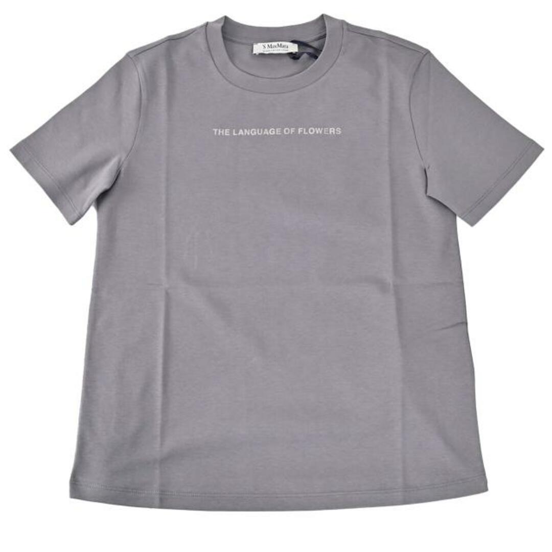 Max Mara(マックスマーラ)のエス マックスマーラ S MAX MARA Tシャツ QUIETO 24199710116 012 グレー 2024SS レディース グレー M（3000044731） レディースのトップス(Tシャツ(半袖/袖なし))の商品写真