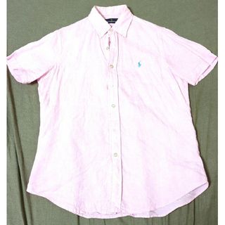 ポロラルフローレン(POLO RALPH LAUREN)のラルフローレン　半袖リネンシャツ(シャツ)