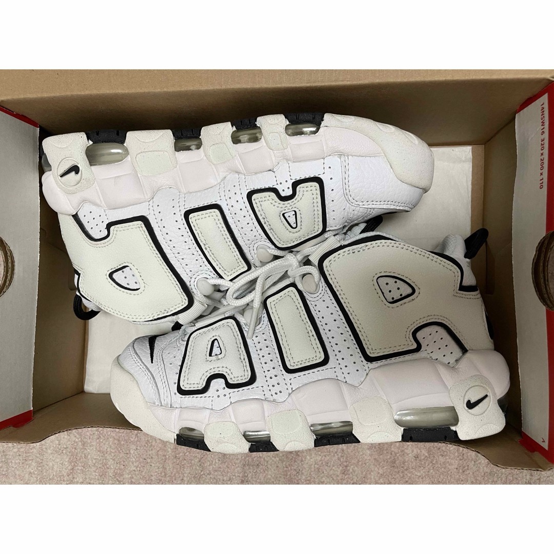 NIKE(ナイキ)のNike WMNS Air More Uptempo "White/Black" レディースの靴/シューズ(スニーカー)の商品写真