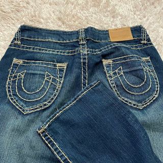 トゥルーレリジョン(True Religion)のトゥルーレリジョン　ブーツカット　五本糸　ビッグリベット　W30(デニム/ジーンズ)