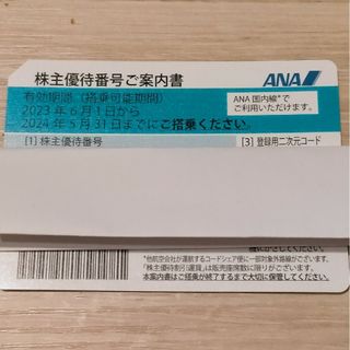 ANA 株主優待 5月31日まで(航空券)