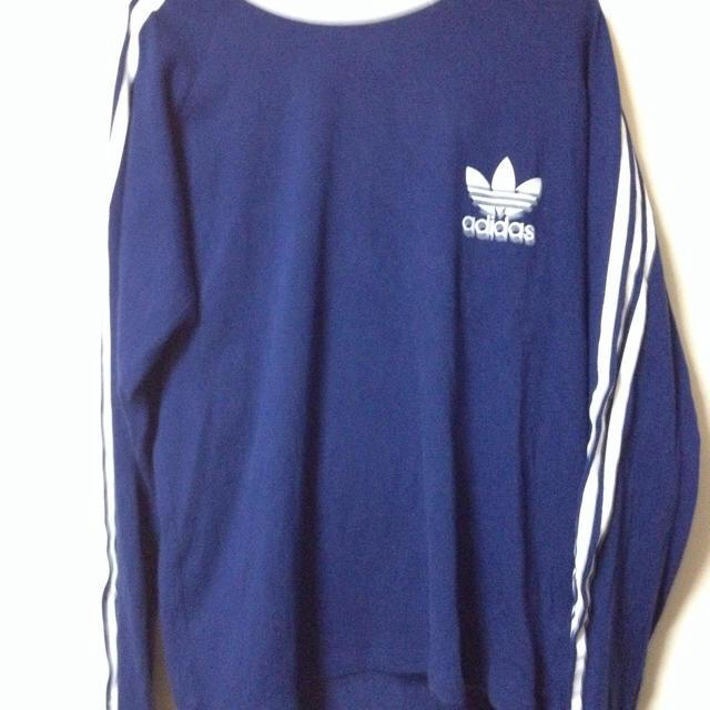 adidas(アディダス)のadidasロンT レディースのトップス(Tシャツ(長袖/七分))の商品写真