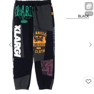 XLARGE エクストララージ PATCHWORK SWEAT PANTS