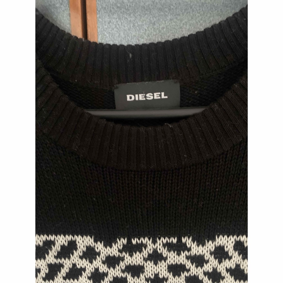 DIESEL(ディーゼル)のDIESEL ストリート　ニット メンズのトップス(ニット/セーター)の商品写真