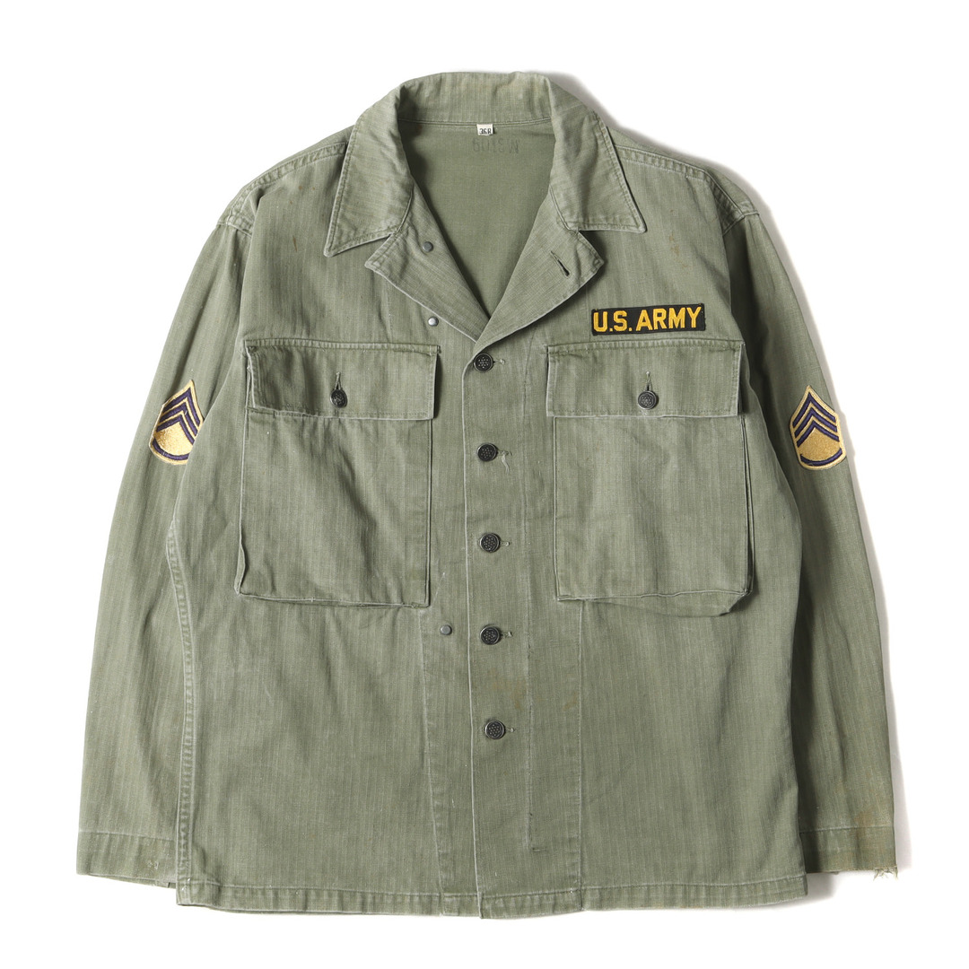 40s U.S.ARMY M-43 HBT 13スターボタン ヘリンボーン ジャケット 40s U.S.ARMY M-43 HBT 13スターボタン ヘリンボーン ジャケット