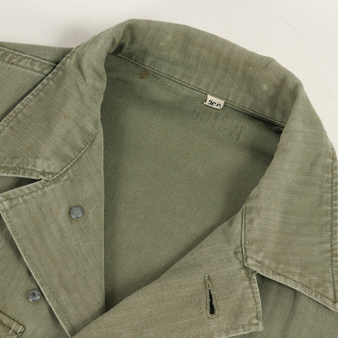 40s U.S.ARMY M-43 HBT 13スターボタン ヘリンボーン ジャケット 40s U.S.ARMY M-43 HBT 13スターボタン ヘリンボーン ジャケット