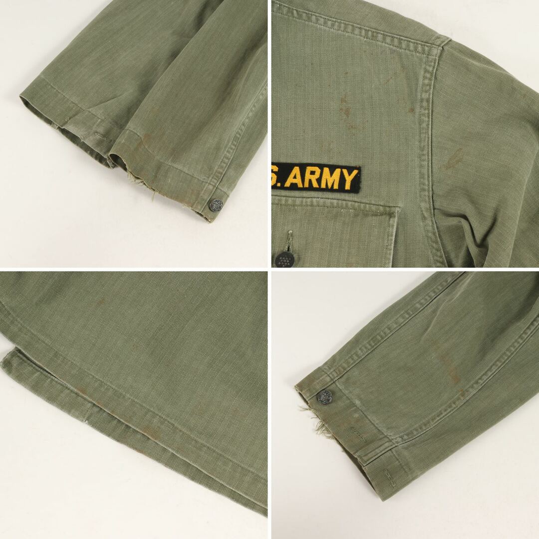 40s U.S.ARMY M-43 HBT 13スターボタン ヘリンボーン ジャケット 40s U.S.ARMY M-43 HBT 13スターボタン ヘリンボーン ジャケット