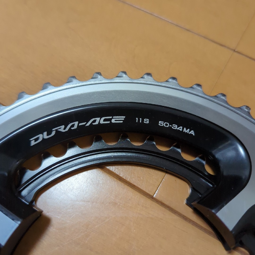 SHIMANO(シマノ)のDURA-ACE 50-34 11速 チェーンリング スポーツ/アウトドアの自転車(パーツ)の商品写真