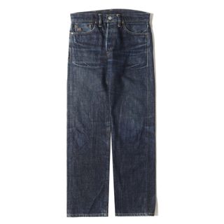 ダブルアールエル(RRL)のRRL ダブルアールエル パンツ サイズ:29×32 リジッド ストレート デニムパンツ JAPAN WOVEN SELVEDGE DENIM インディゴ アメリカ製 ラルフローレン ボトムス ジーンズ ジーパン【メンズ】【中古】(デニム/ジーンズ)