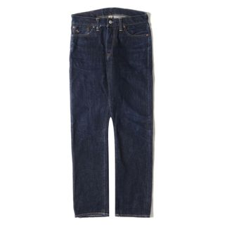 RRL ダブルアールエル パンツ サイズ:30 リジッド スリムフィット ストレート デニムパンツ AMERICAN WOVEN SELVEDGE DENIM SLIM FIT RIGID インディゴ ラルフローレン アメリカ製 ボトムス ジーンズ ジーパン【メンズ】【中古】