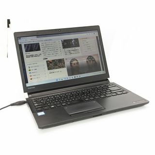 トウシバ(東芝)の高速SSD 中古ノートパソコン 東芝TOSHIBA R73/D 第6世代i5(ノートPC)