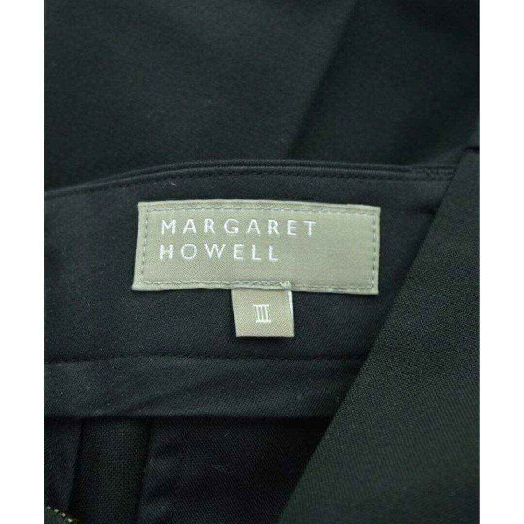 MARGARET HOWELL(マーガレットハウエル)のMARGARET HOWELL パンツ（その他） 3(L位) 黒 【古着】【中古】 レディースのパンツ(その他)の商品写真